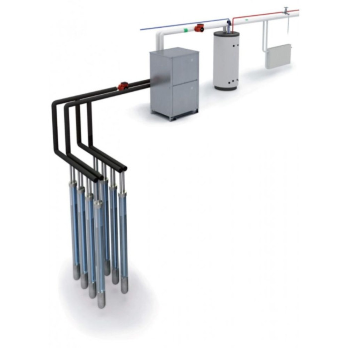 Тепловий геотермальний насос Mitsubishi Electric CRHV-P600YA-HPB