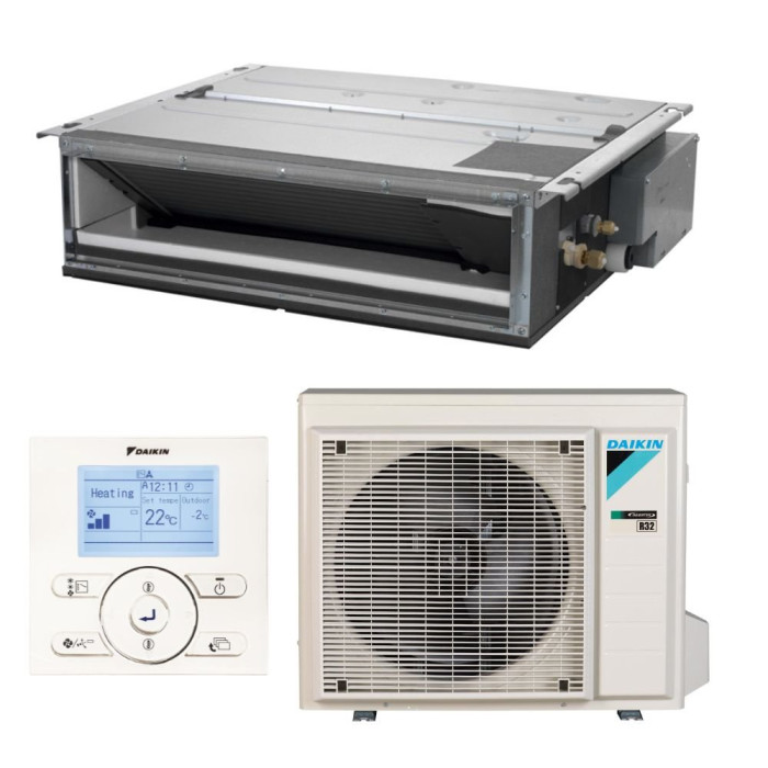 Канальний кондиціонер Daikin FDXM25F9/RXM25A