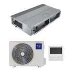 Канальний кондиціонер NC clima NCDSI12EH1eu/NOI12EH1eu