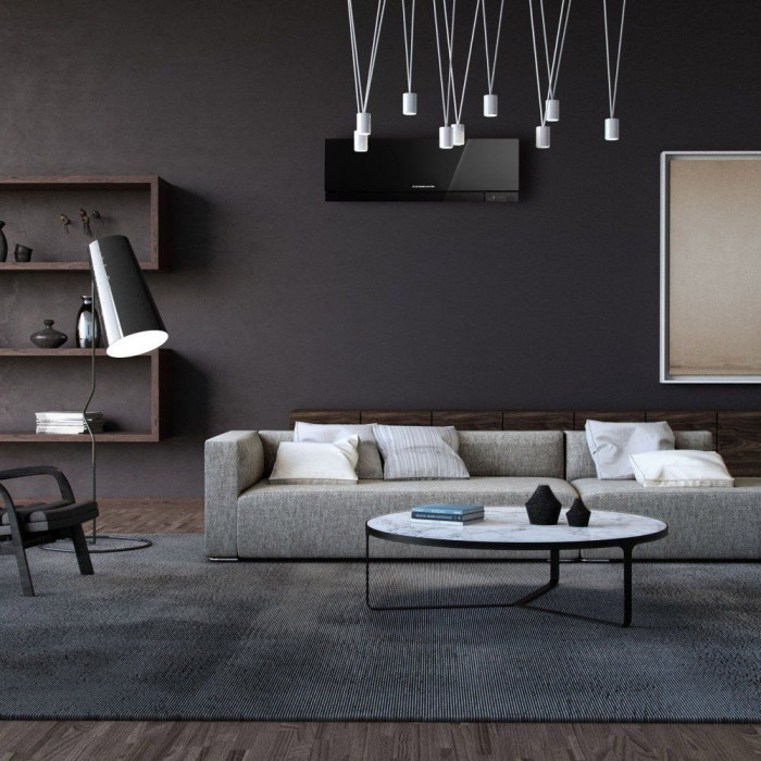 Кондиціонер Mitsubishi Electric DESIGN INVERTER (Black) MSZ-EF42VGKB/MUZ-EF42VG R32 WI-FI