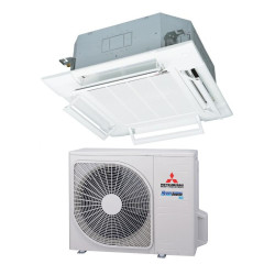 Касетний 4-потоковий кондиціонер Mitsubishi Heavy Hyper Inverter FDT60VH/SRC60ZSX-W1