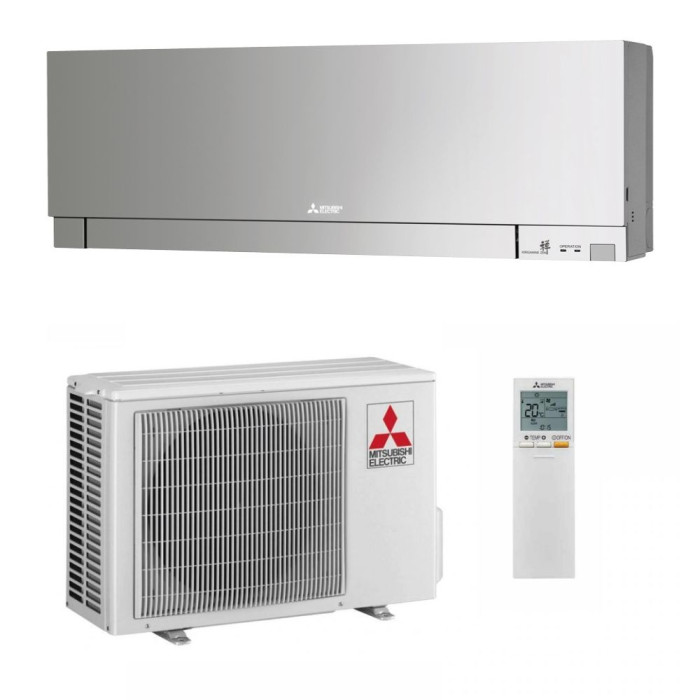Кондиціонер Mitsubishi Electric DESIGN INVERTER (Silver) MSZ-EF42VGKS/MUZ-EF42VG R32 WI-FI