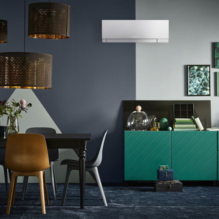 Кондиціонер Mitsubishi Electric DESIGN INVERTER (Silver) MSZ-EF42VGKS/MUZ-EF42VG R32 WI-FI